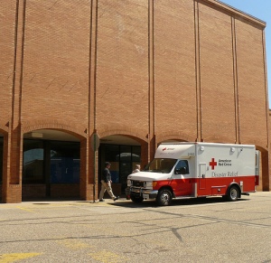 Red Cross Van